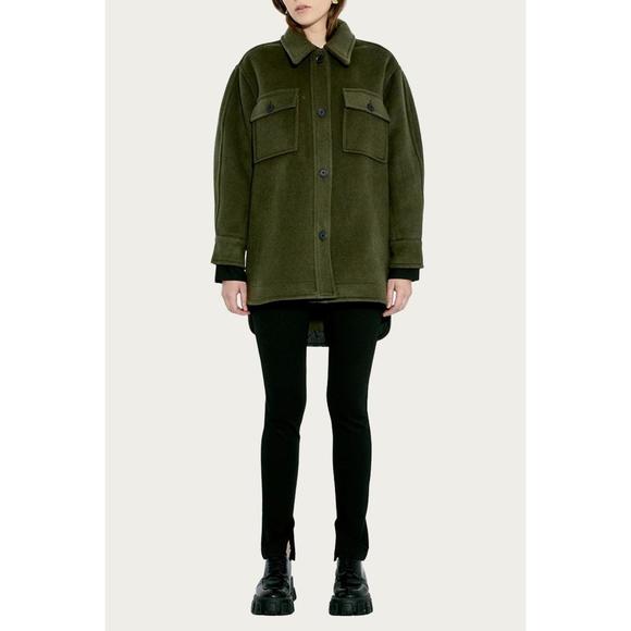 NEW HARRIS TAPPER stretch-ponte slim-leg pants in black - Picture 1 of 3